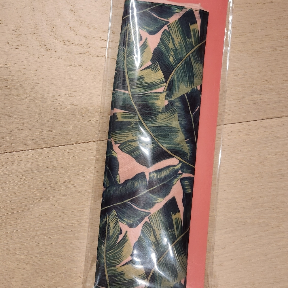 NWT Erin Condren Palm Fronds Reusable Shopping Bag
